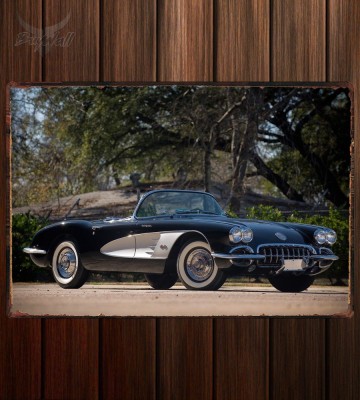 Металлическая табличка Corvette C1 194